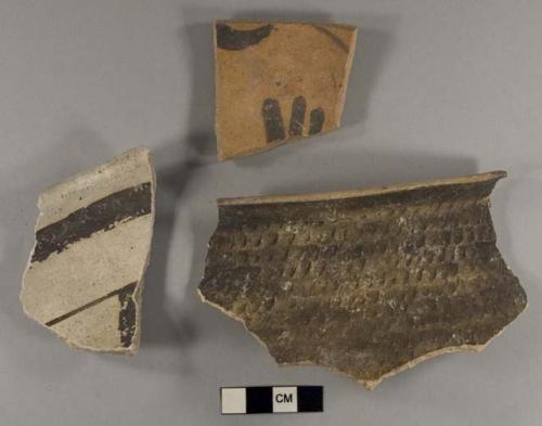 Selected potsherds