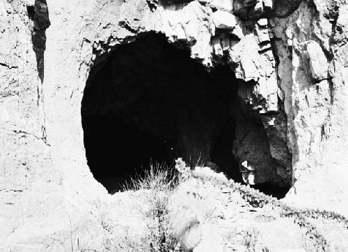 Exterior of Cave 6, northeast of El Paso