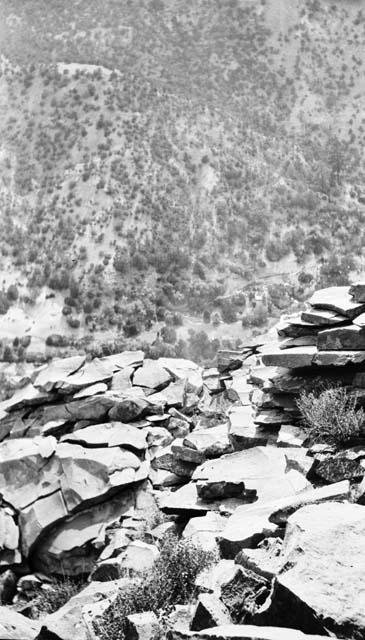 Chupadero ruin, Pajarito plateau, New Mexico