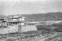 Shansi, September 1935, temple overlooking salt marsh