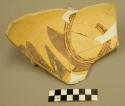 Fragments of large sherd, restorable. sikyatki