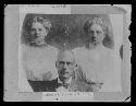 Portrait of two women and one man; F26 / Harrison