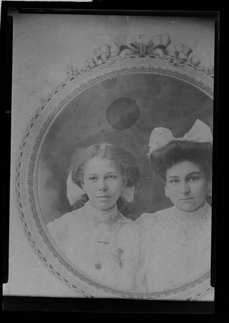 Portrait of two women; F25 / "Spies? / Snyders"