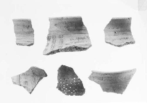 Miscellaneous sherds, polychrome
