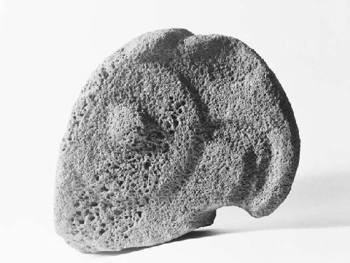 One stone bird head