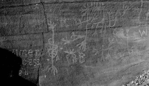 Pictographs, Hiskey ranch