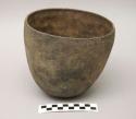 Cooking pot, taveli (tabeli) or commong pottery cooking vessel, unglazed, ht. 5