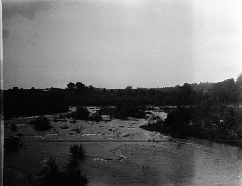 Island and Indian fish traps in the Rappahannock at Falmouth