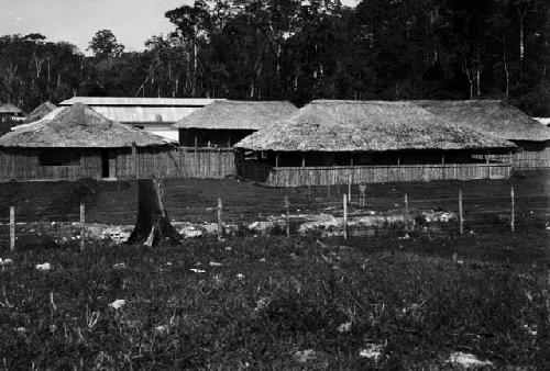 View of settlement houses