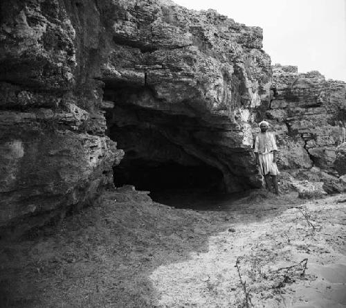 Excavation of Ashakar cave sites, Cave 3 entrance