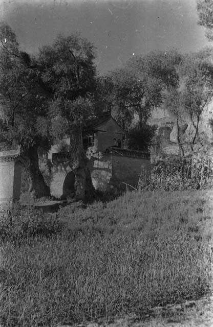 Yutaoho, Shansi, summer 1935, village gate tower