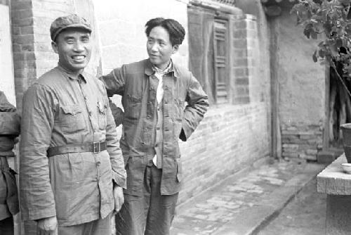 Zhu De and Mao Zedong