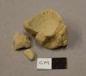 Clay fragments, possibly molded
