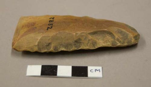 Biface stone tool