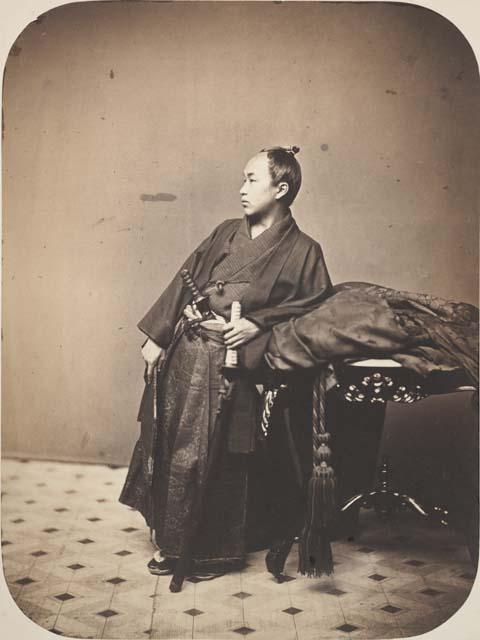 Samurai portrait, Japanese delegation visit to New York