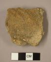 Ceramic body sherd with textured surface