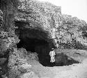 Excavation of Ashakar cave sites, Cave 3 entrance