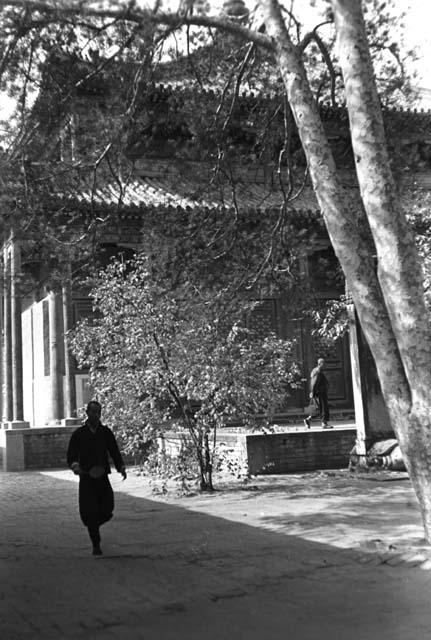Chieh T'ai Ssu, corner view, ordination terrace
