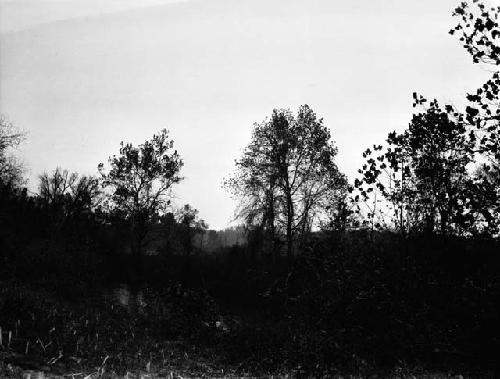 Monacan site on right bank of James River at Hugnenot Springs