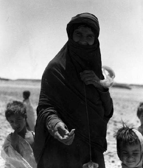 Shammar Bedouin women at Jumaima