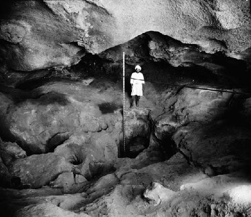 Excavation of Ashakar cave sites, Cave 1 interior