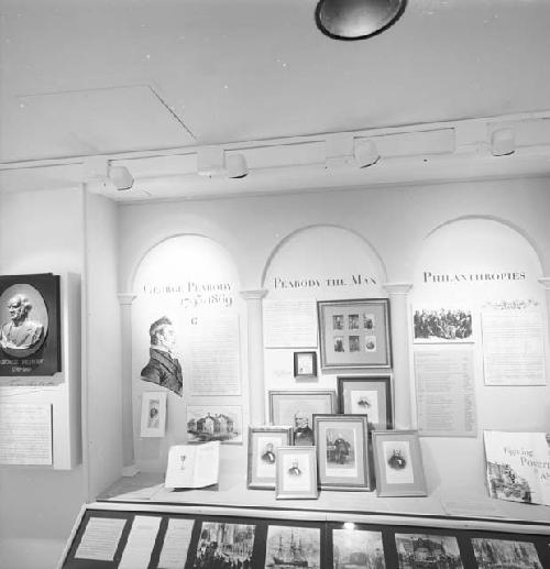 George Peabody exhibit, December 14, 1995