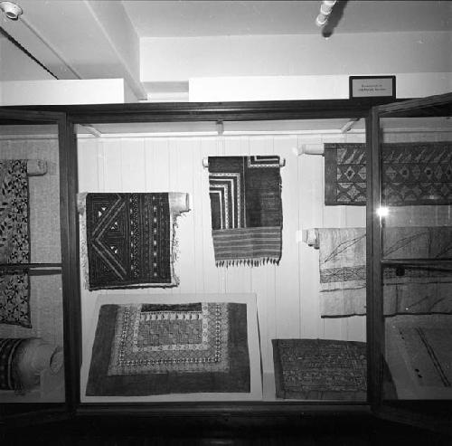 Room 44, bark cloths