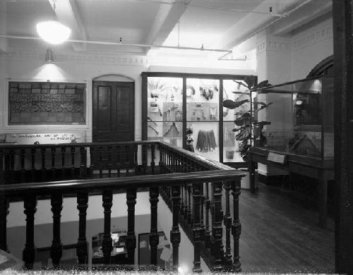 Lobby and Room 21, Peabody Museum - Amazon exhibition, 1969