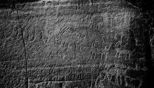 Claflin-Emerson Expedition, Fremont River, pictographs
