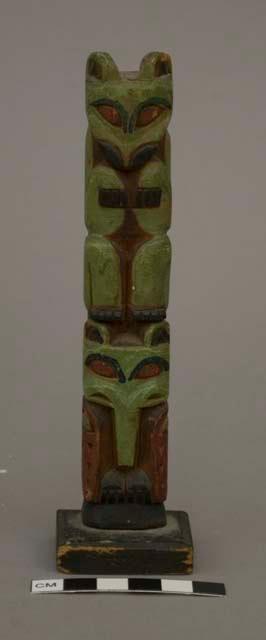 Model totem pole