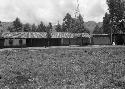 Porch and tool houses on west side