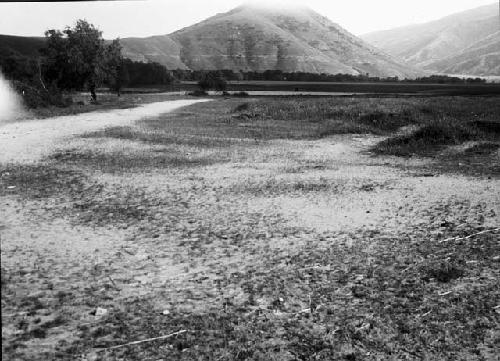 Kale, or fortified outcrop, and part of Plancideva Njiva showing