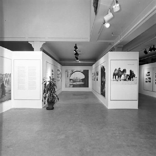 Peabody Museum Photo Archives exhibit, Tozzer Library