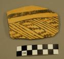 Black and Yellow Sherd