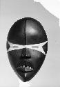 Black wooden mask, Pia Se