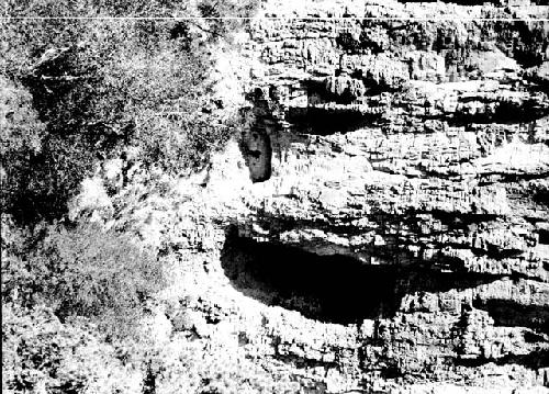 Cave 3 and Cliff Ruin 2, west work of Gila River