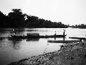 Men in boat on Usumacinta River