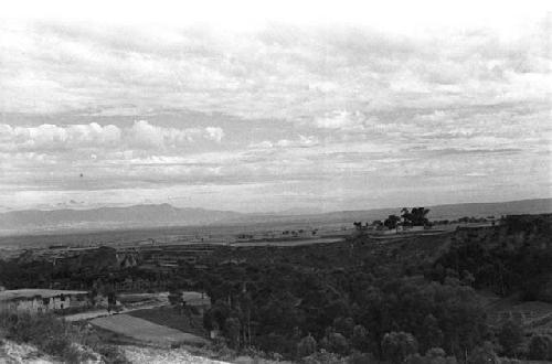 Yutaoho, Shansi, July 1935, valley landscape