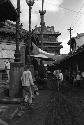 Shansi, September 1935, street and drum-tower