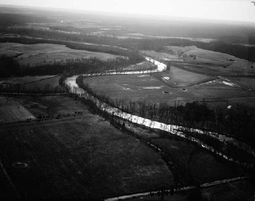 Looking Down the Valley of the Rappahannock from Kellys Ford