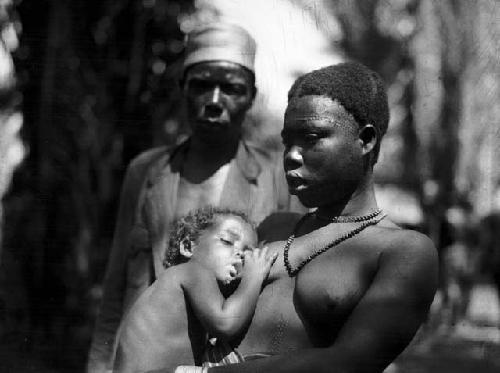 Mbamu's wife, daughter and granddaughter