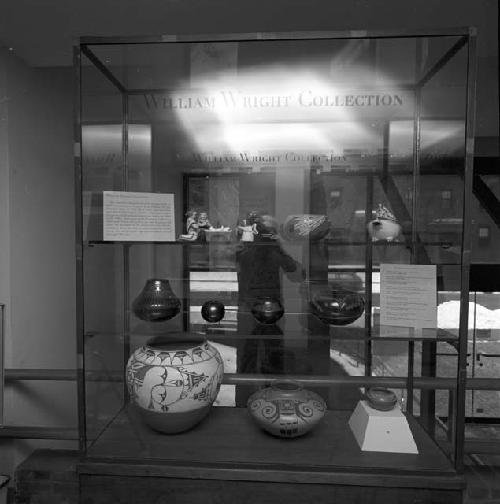 William Wright Collection case, George Peabody exhibit