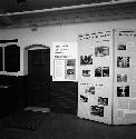 Front hall exhibit  "Renovation, Restoration and Renewal" 1986