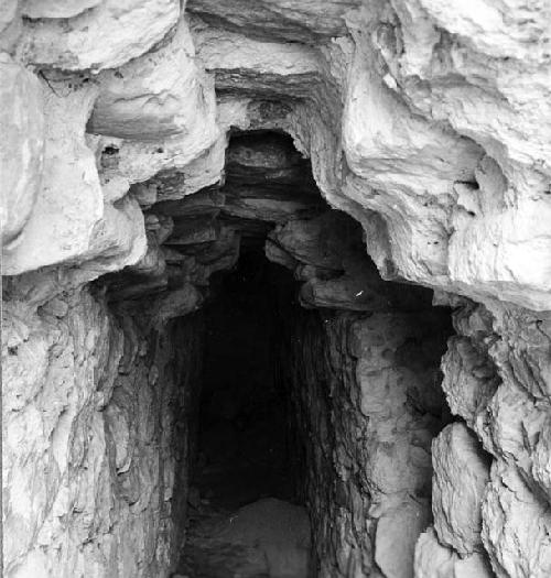 Interior of vault in East pyramid