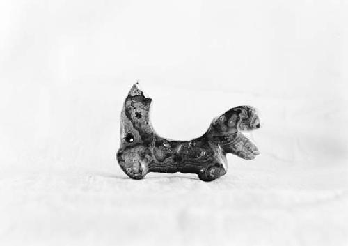 Animal shaped stone figure, excavation 2-31