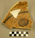 Restored potsherd