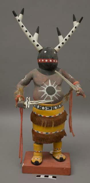 Gans Devil Dancer; antler headpiece