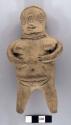 Rattle, female figurine