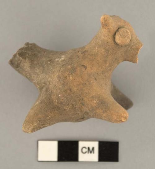 Pottery whistle fragment