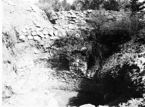 Kiva 1, 9 months after excavation